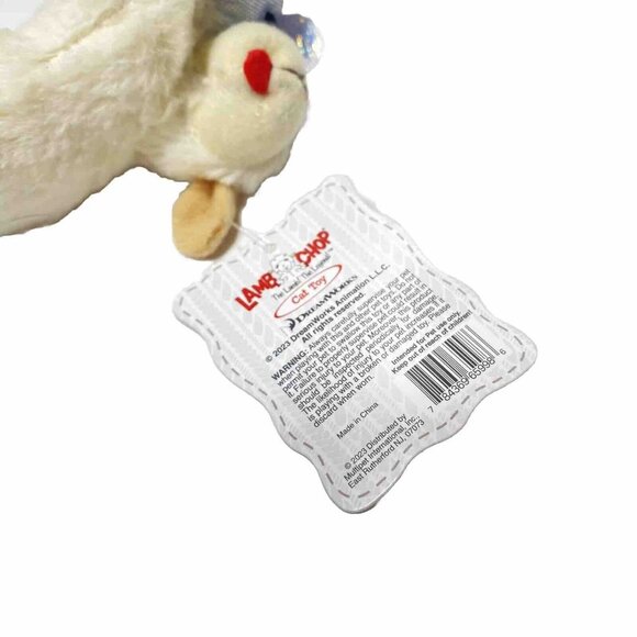 Lamb Chop Cat Toy For Cats Kittens Play Toy Mini Cat Toy Lamb Chop Cat Nip Toy - Picture 7 of 7